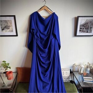 Betsy & Adam Royal Blue Maxi Dress